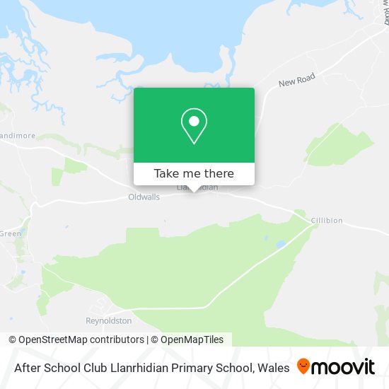 After School Club Llanrhidian Primary School map