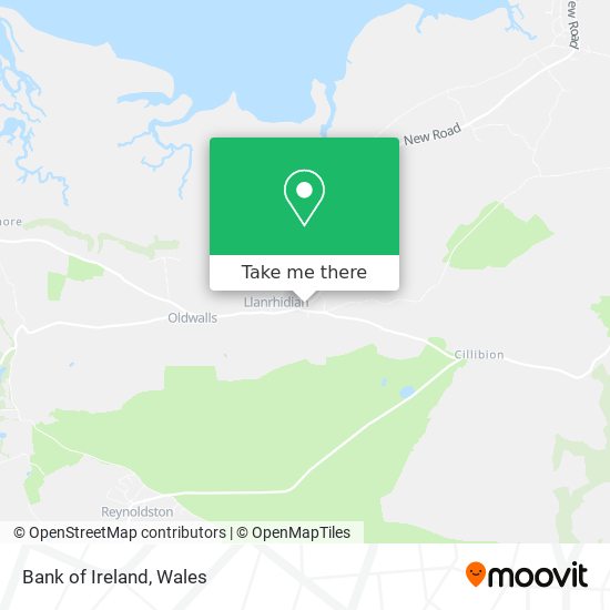 Bank of Ireland map