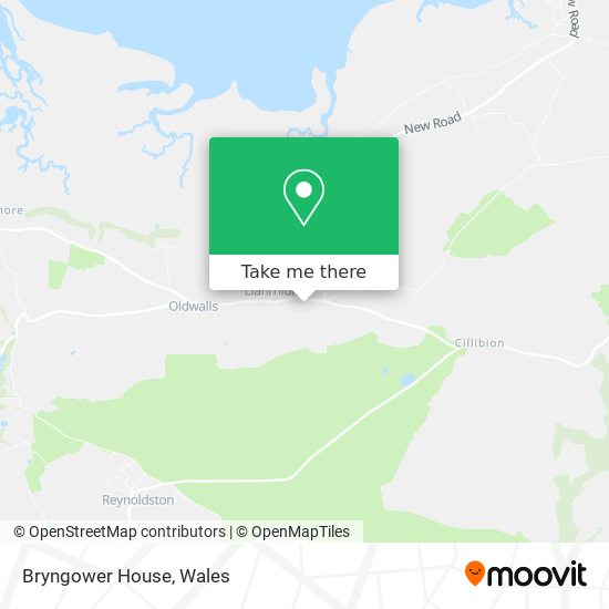 Bryngower House map