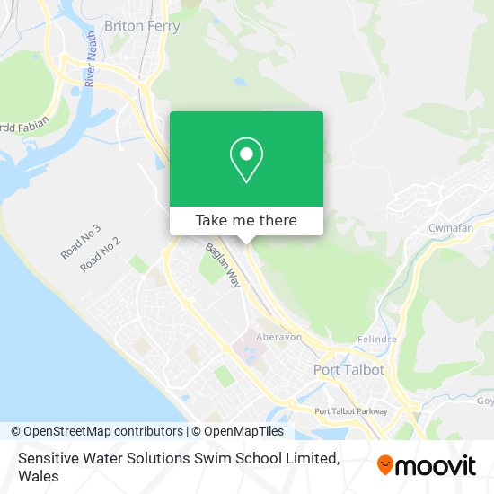 Sensitive Water Solutions Swim School Limited map
