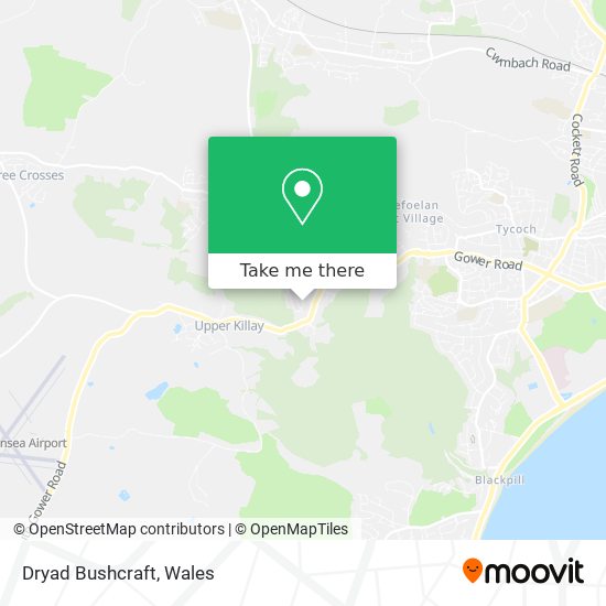 Dryad Bushcraft map