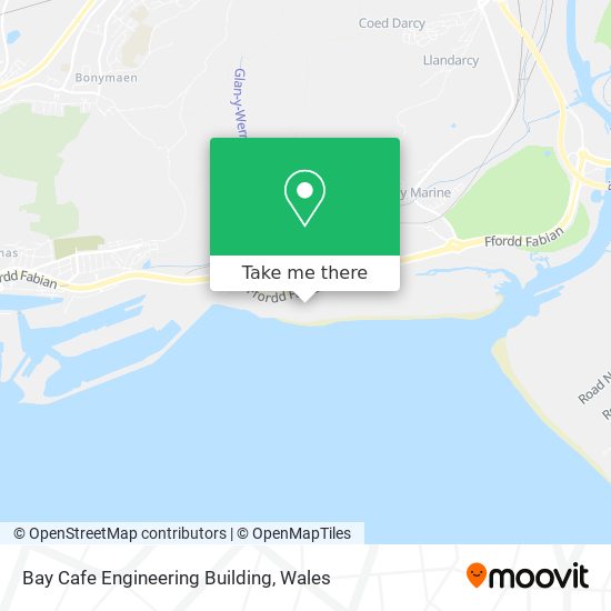 Bay Cafe Engineering Building map