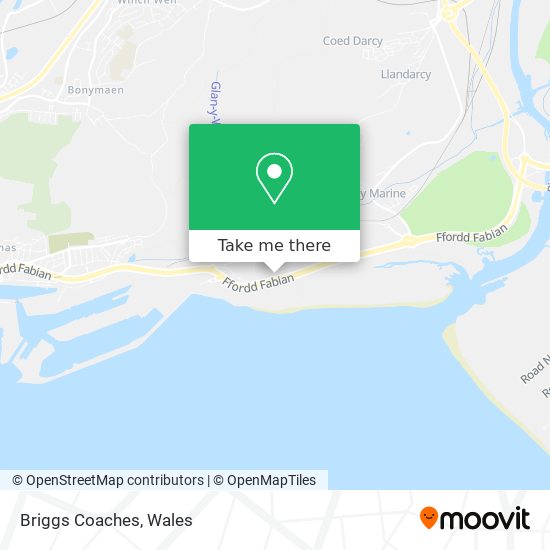 Briggs Coaches map