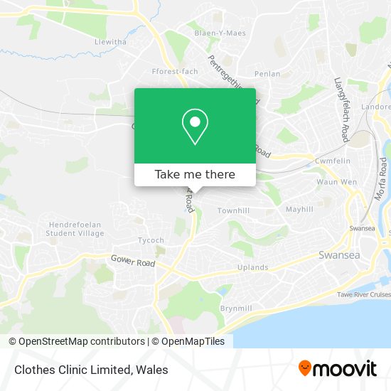 Clothes Clinic Limited map