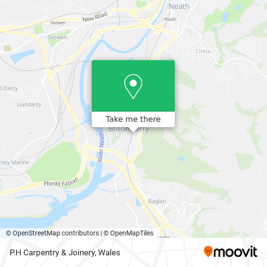 P.H Carpentry & Joinery map