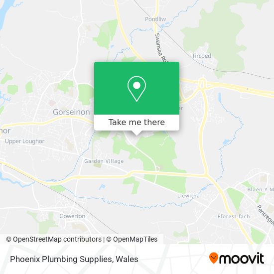 Phoenix Plumbing Supplies map