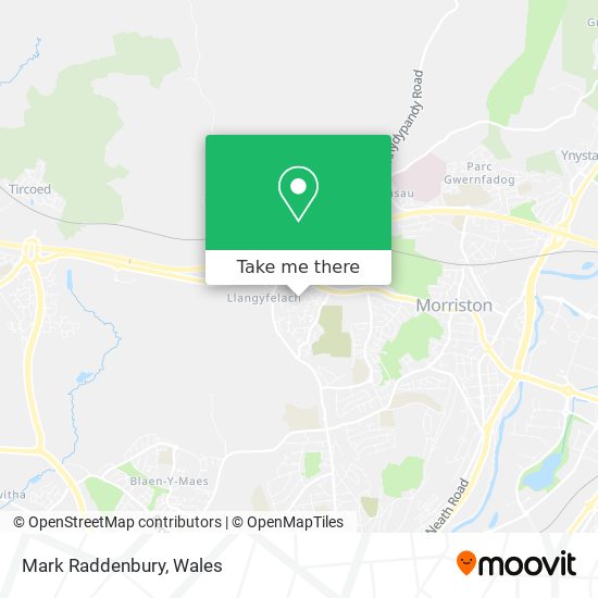 Mark Raddenbury map