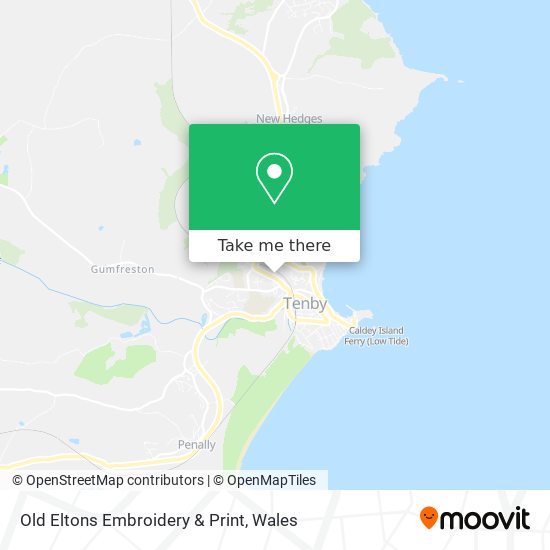 Old Eltons Embroidery & Print map