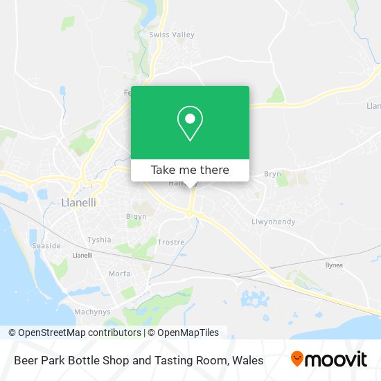 Beer Park Bottle Shop and Tasting Room map