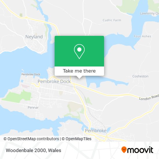 Woodenbale 2000 map