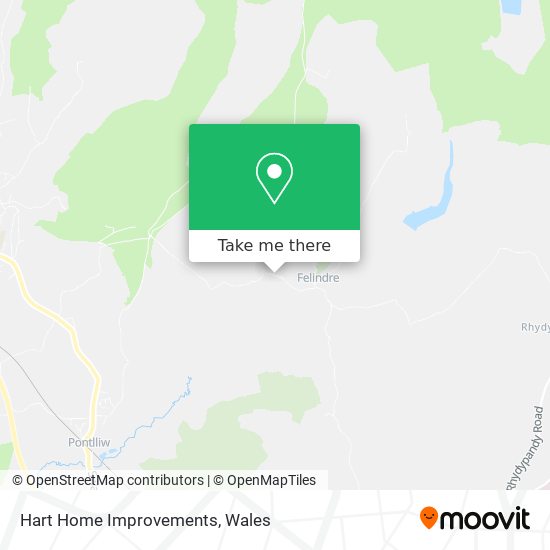 Hart Home Improvements map
