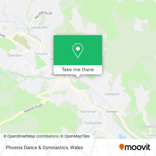 Phoenix Dance & Gymnastics map