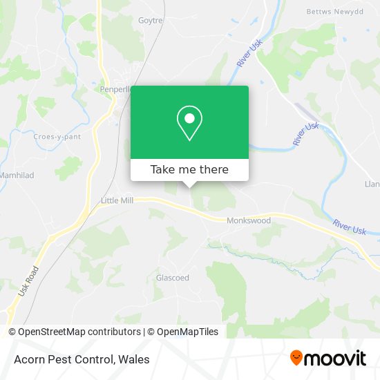 Acorn Pest Control map