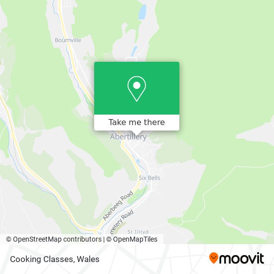 Cooking Classes map