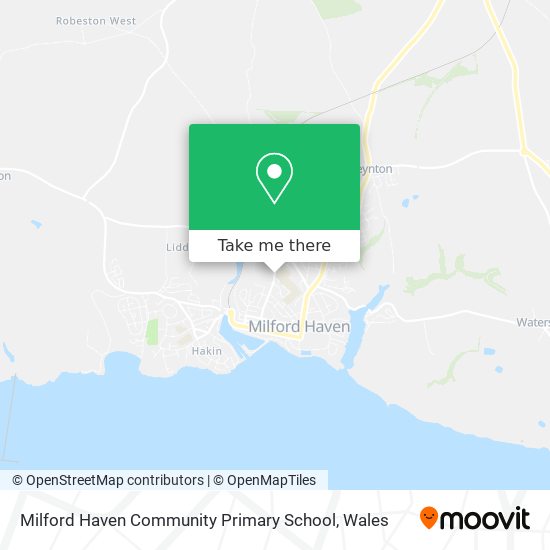 Milford Haven Community Primary School map