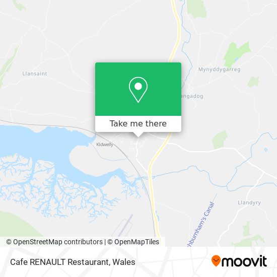 Cafe RENAULT Restaurant map