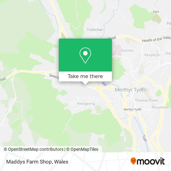 Maddys Farm Shop map
