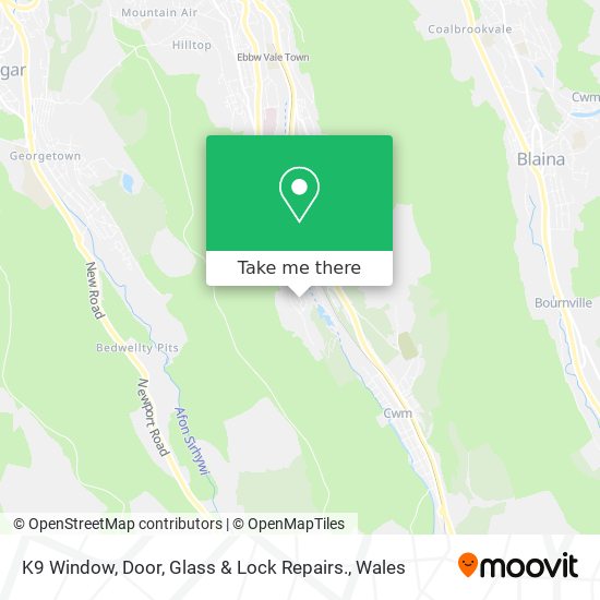 K9 Window, Door, Glass & Lock Repairs. map