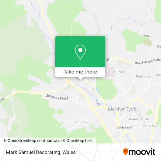 Mark Samuel Decorating map