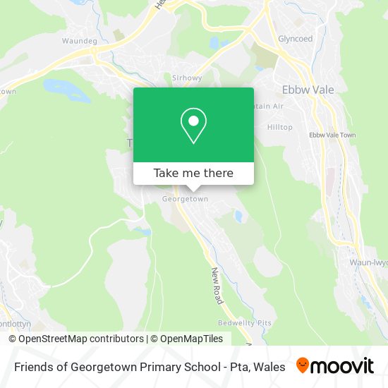 Friends of Georgetown Primary School - Pta map