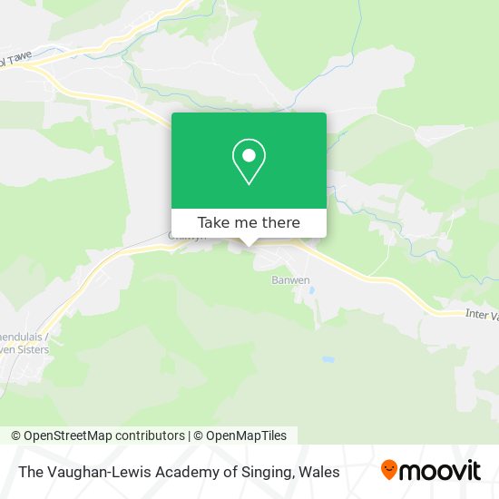 The Vaughan-Lewis Academy of Singing map