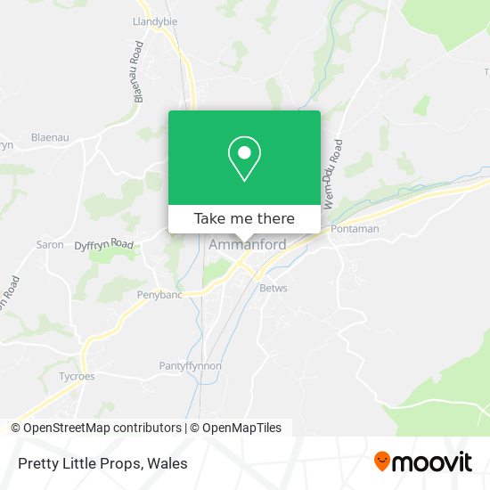 Pretty Little Props map