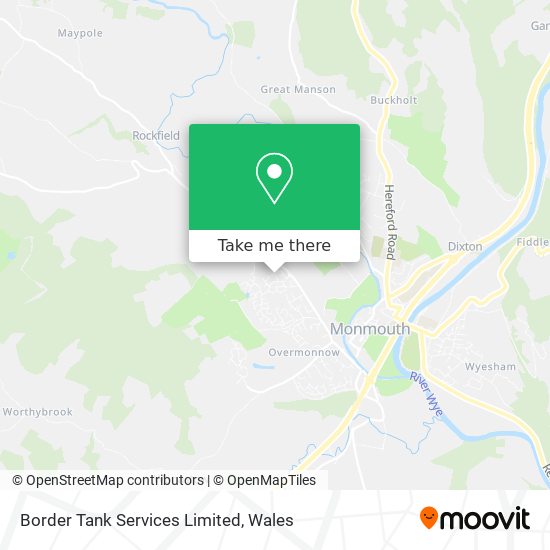 Border Tank Services Limited map