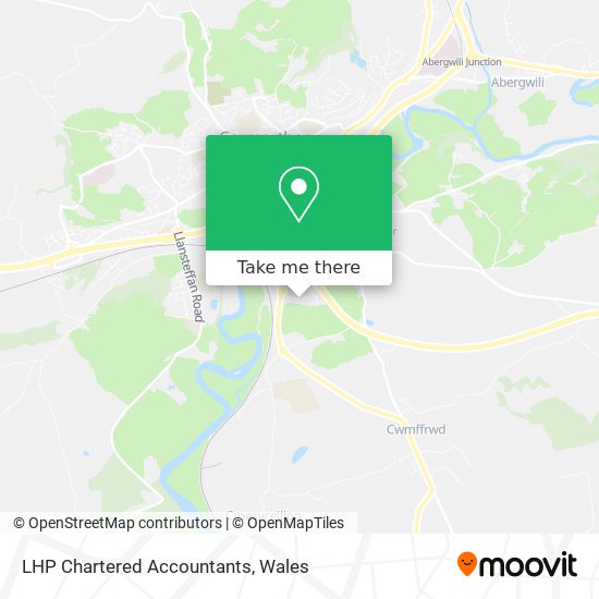 LHP Chartered Accountants map