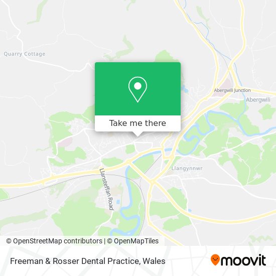 Freeman & Rosser Dental Practice map