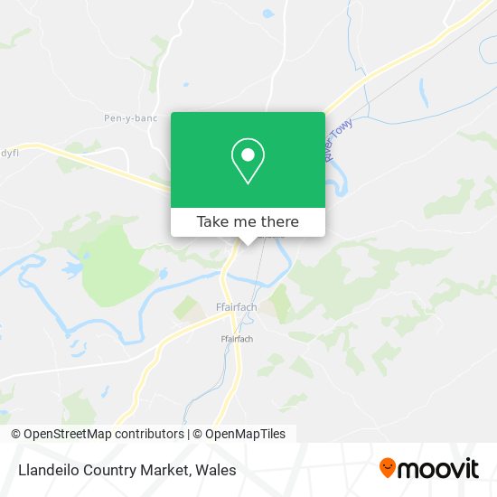 Llandeilo Country Market map