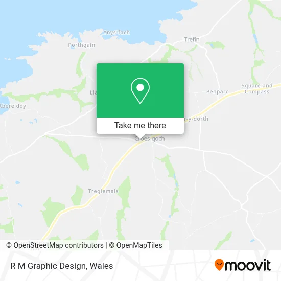 R M Graphic Design map