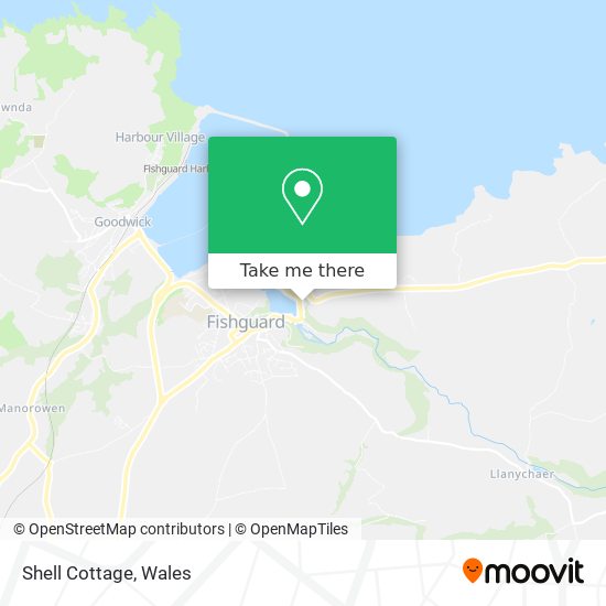Shell Cottage map