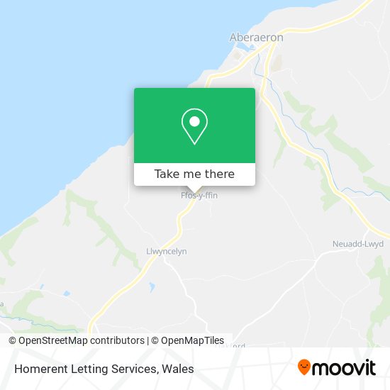 Homerent Letting Services map