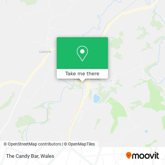The Candy Bar map