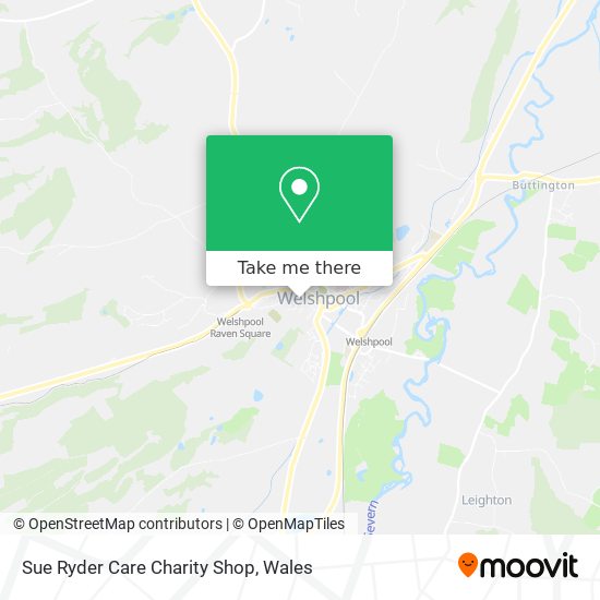 Sue Ryder Care Charity Shop map