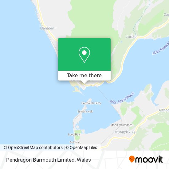 Pendragon Barmouth Limited map