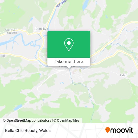 Bella Chic Beauty map