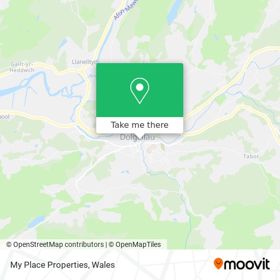 My Place Properties map