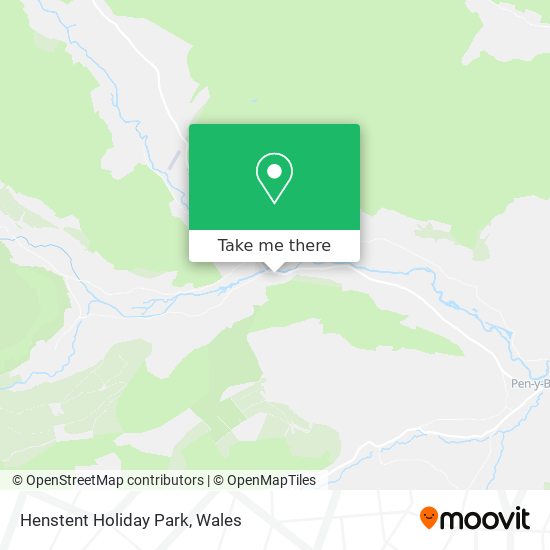 Henstent Holiday Park map