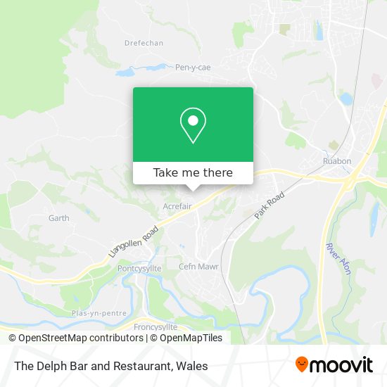 The Delph Bar and Restaurant map