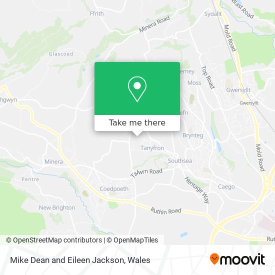 Mike Dean and Eileen Jackson map