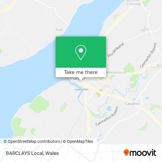 BARCLAYS Local map