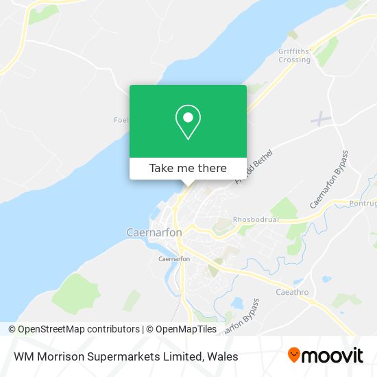 WM Morrison Supermarkets Limited map
