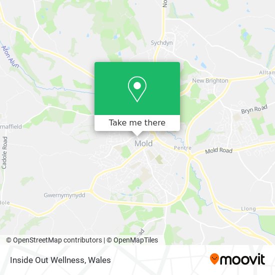 Inside Out Wellness map