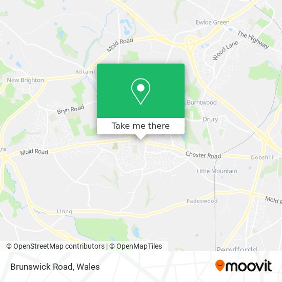 Brunswick Road map