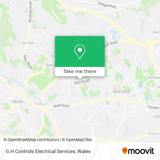 G.H Controls Electrical Services map