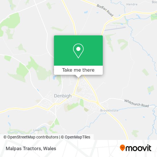Malpas Tractors map
