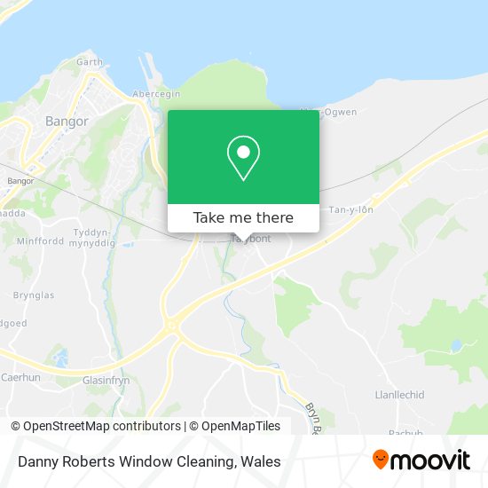 Danny Roberts Window Cleaning map