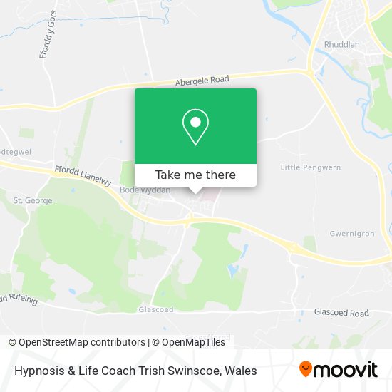 Hypnosis & Life Coach Trish Swinscoe map