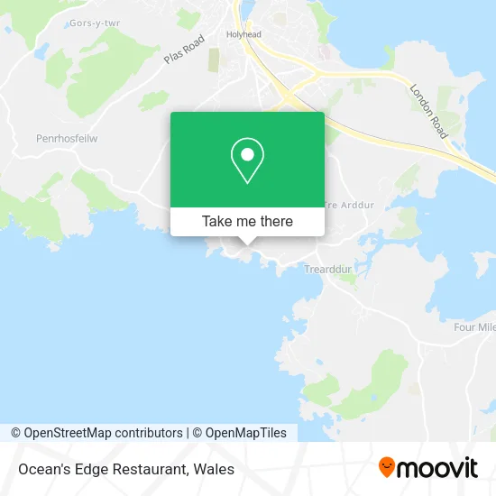 Ocean's Edge Restaurant map